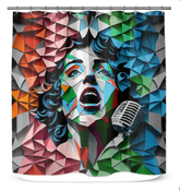 Soprano Soak Shower Curtain